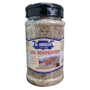 Sal Temperado para Churrasco Puro  Orgânico Al Andalus 500g