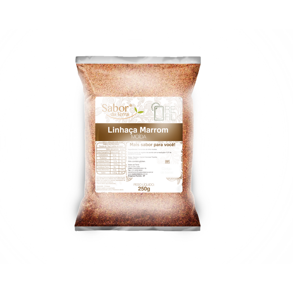 Farinha de Linhaça Marrom Sabor da Terra 250g