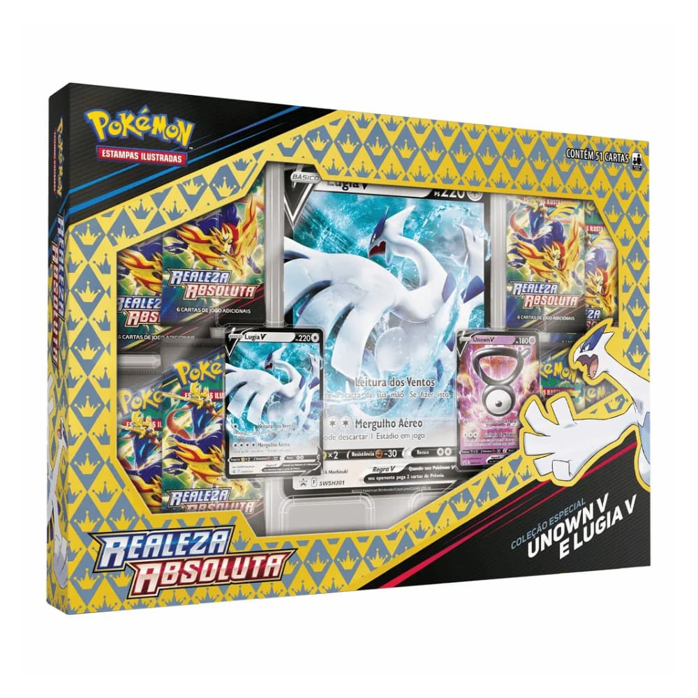 Box Pokémon Coleção Paldea Quaxly com 40 Cartas - Copag