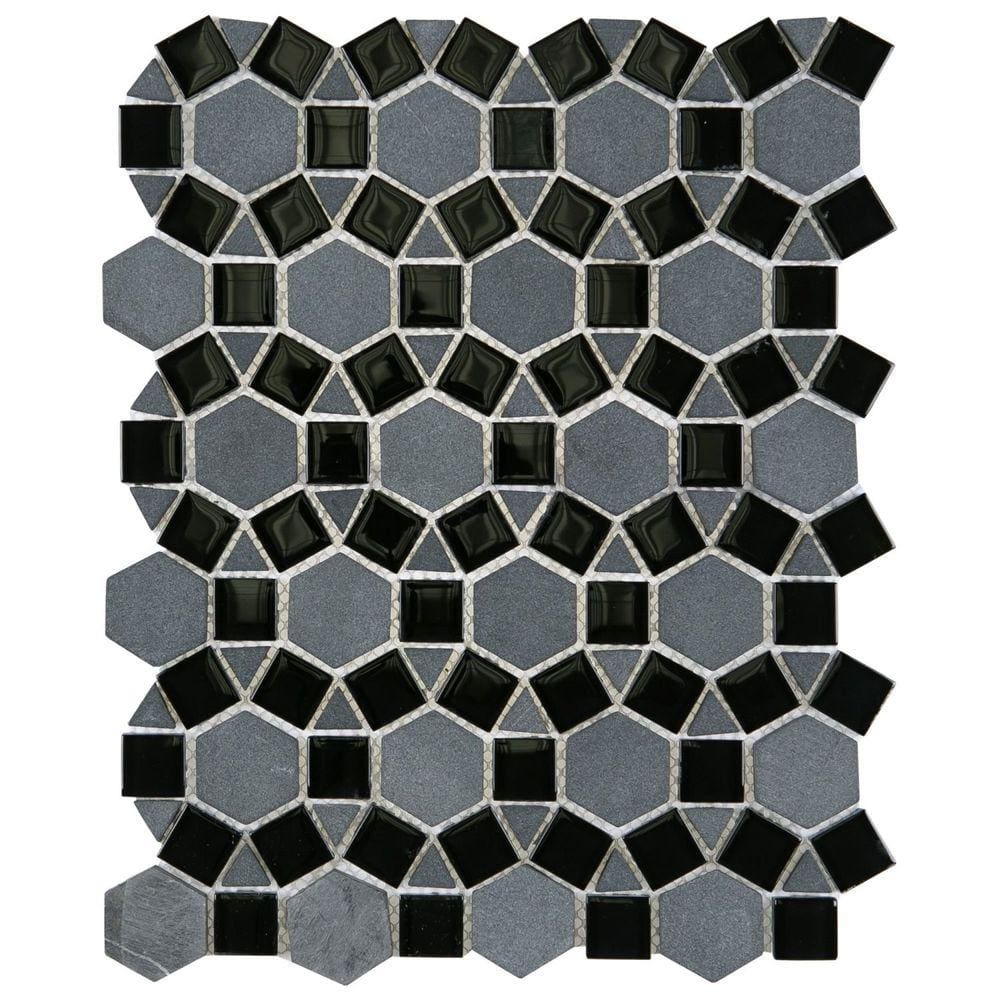 Pastilha de Vidro Rembrandt 24,9x31,3cm Preto