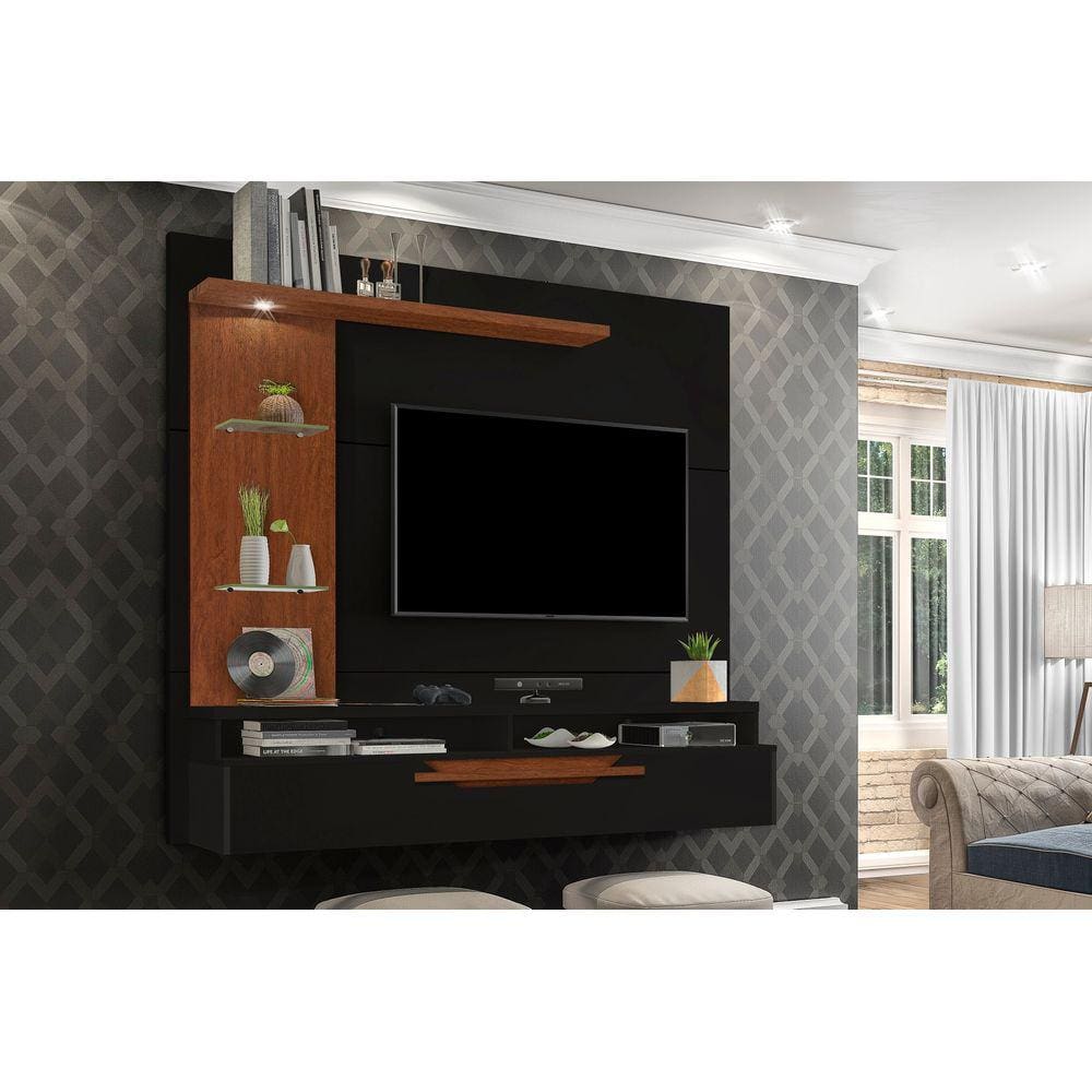 Painel Tv Zeus Carmolar Para TV Ate 60 C/Ldes