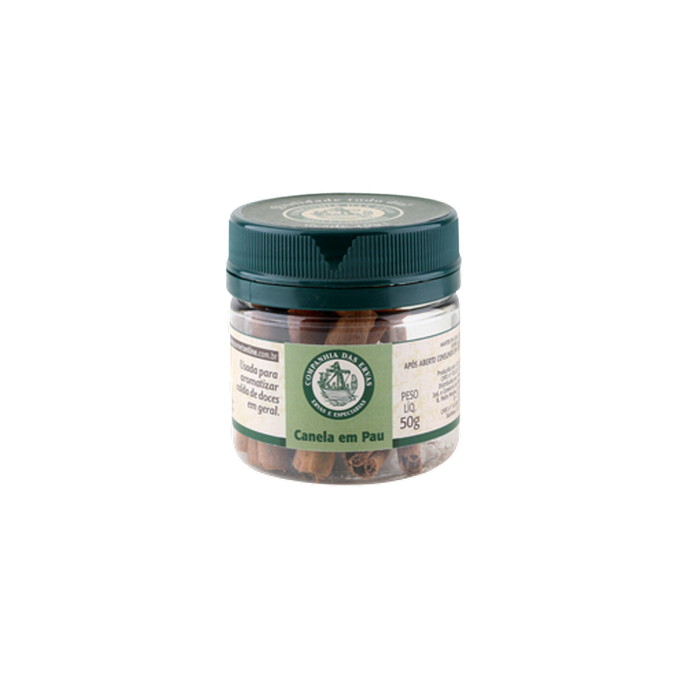 Kit 2X: Canela em Pau Companhia das Ervas 50g