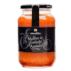 Kit 2x: Molho De Tomate Assado Artesanal Amaddre 510g