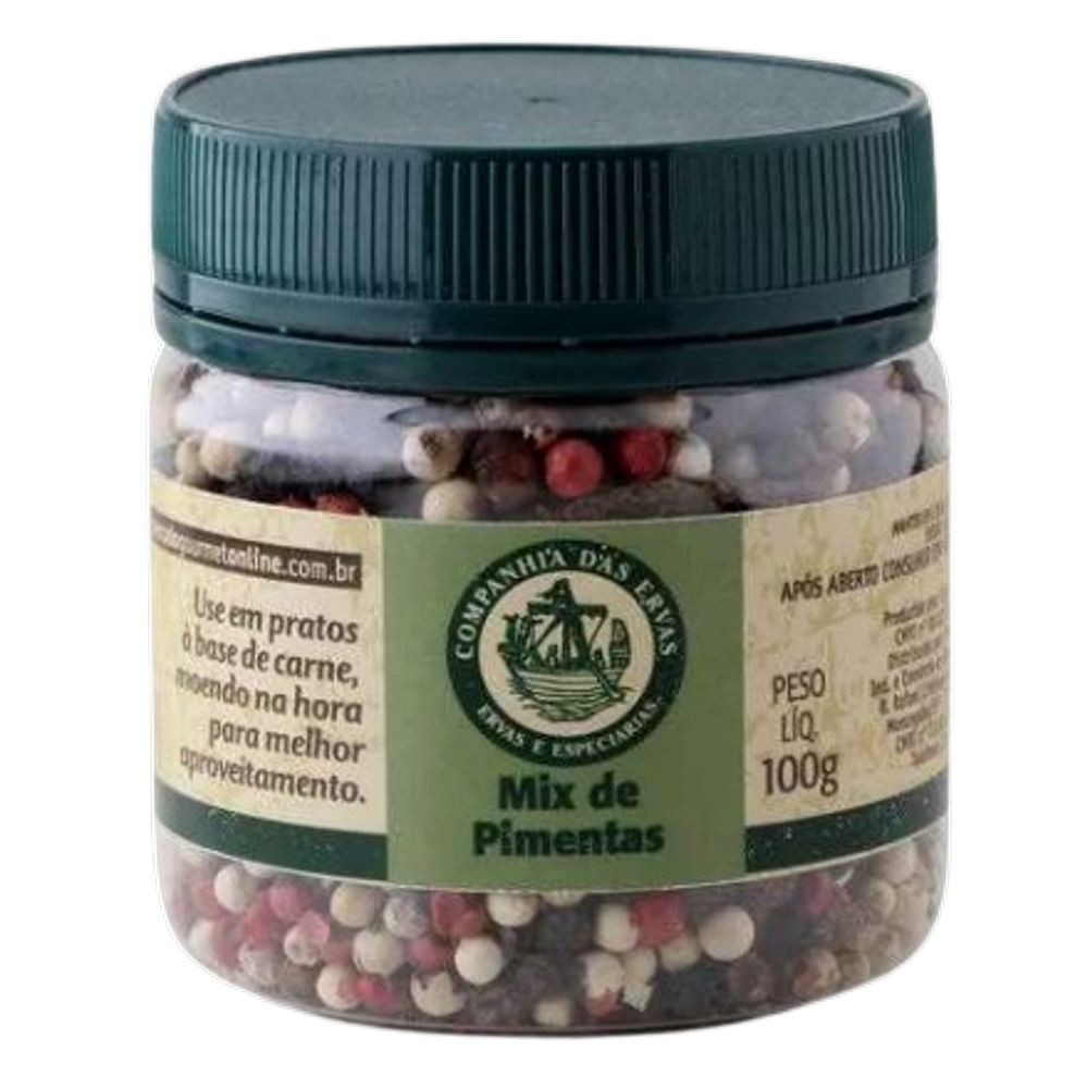 Mix de Pimentas Companhia das Ervas 100g