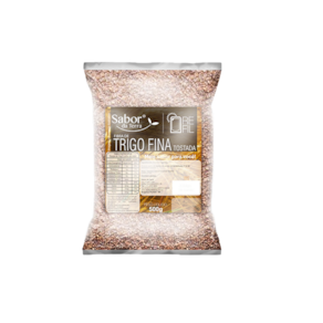 Kit 2X: Fibra de Trigo Fina Tostada Sabor da Terra 400g