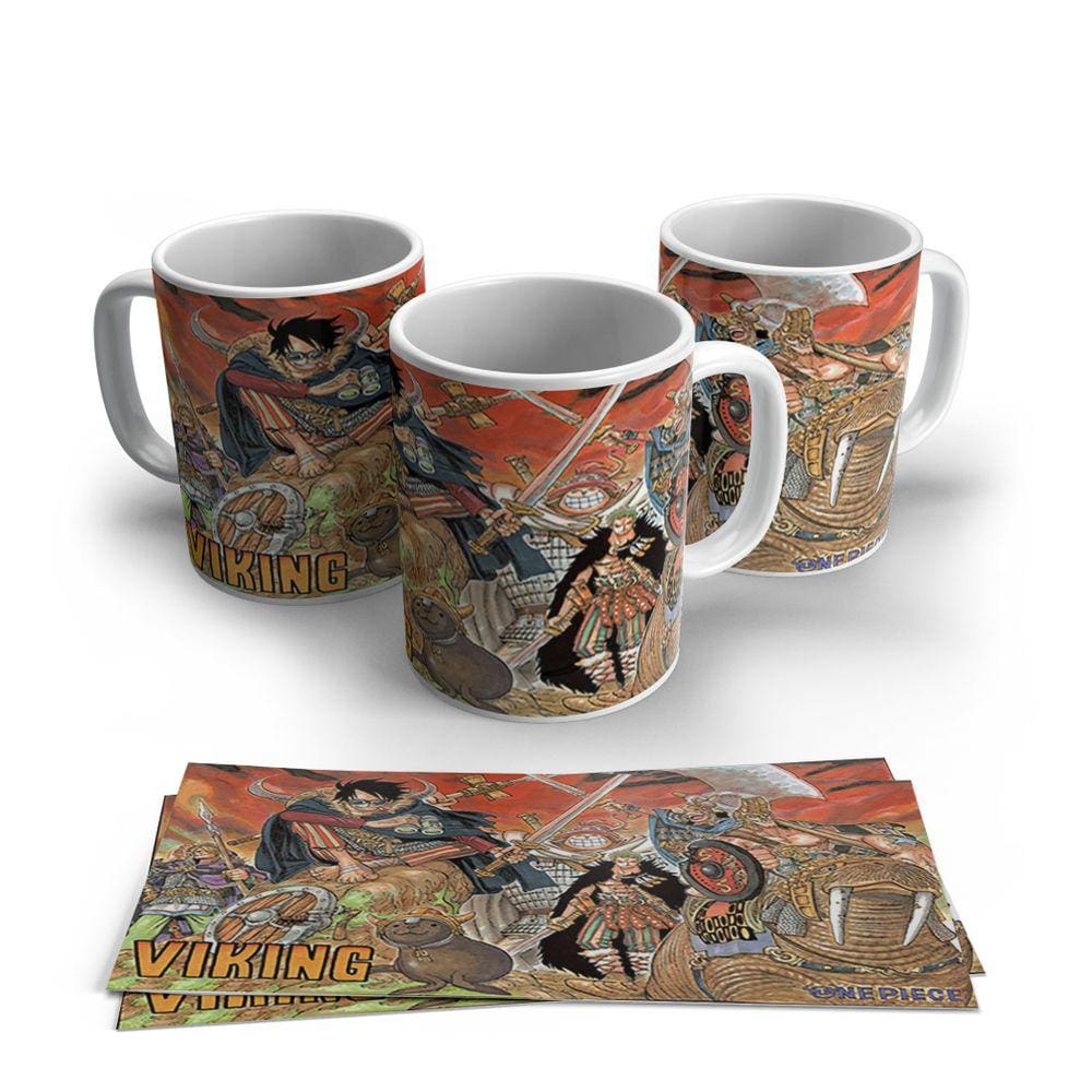 Caneca de Porcelana One Piece Modelo 038