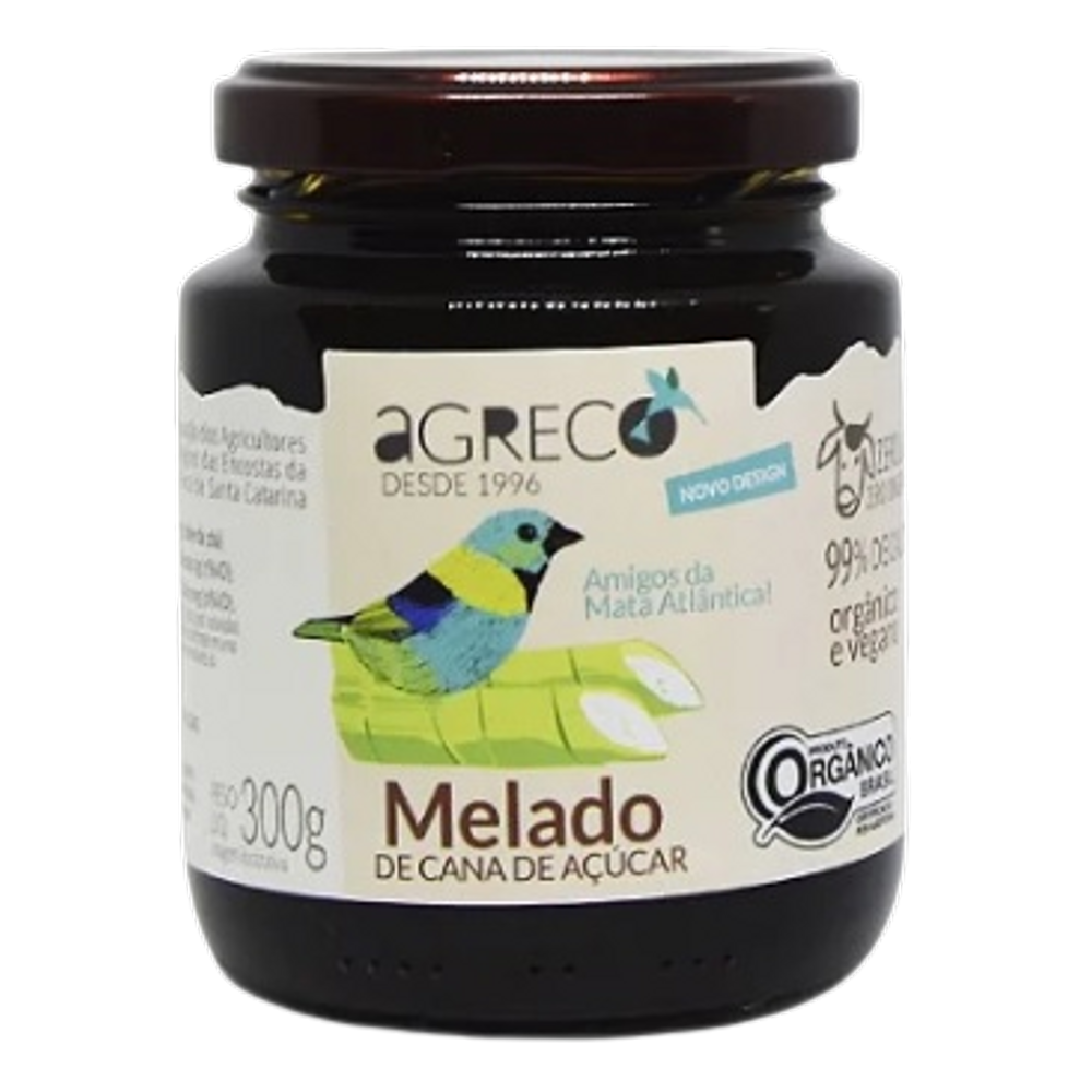 Kit 2X: Melado de Cana Orgânico Agreco 300g