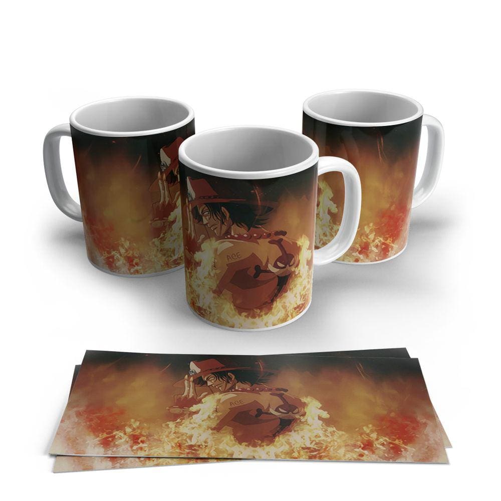 Caneca de Porcelana One Piece Modelo 011