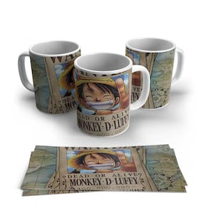 Caneca de Porcelana One Piece Modelo 052
