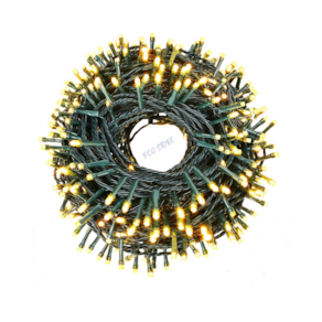 Cordão 1000 Led Fixo Prova D`água 90 Metros Bivolt 31v Uso Externo Natal