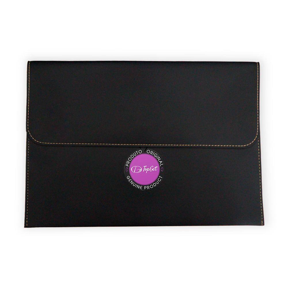 Pasta Envelope Executiva em Couro Sintético 37x26cm TopGet