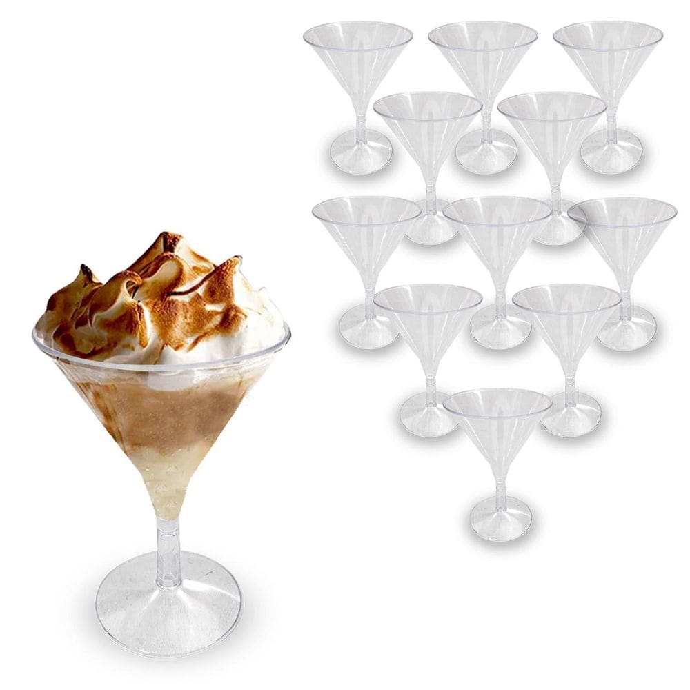 Kit 30 Mini Coquetéis Acrílico 60ml Sobremesas Festa