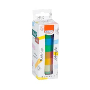 Washi Tape Holográfica - BRW - Kit com 8 unidades