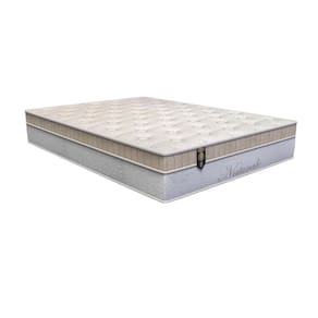 Colchão Casal Molas Molas ensacadas Ensacadas Marromle Orthoflex 32x138x188cm Bege/Branco