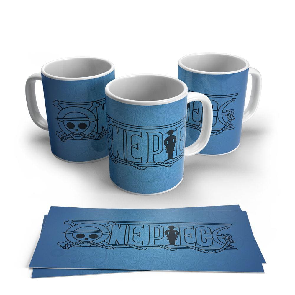 Caneca de Porcelana One Piece Modelo 048