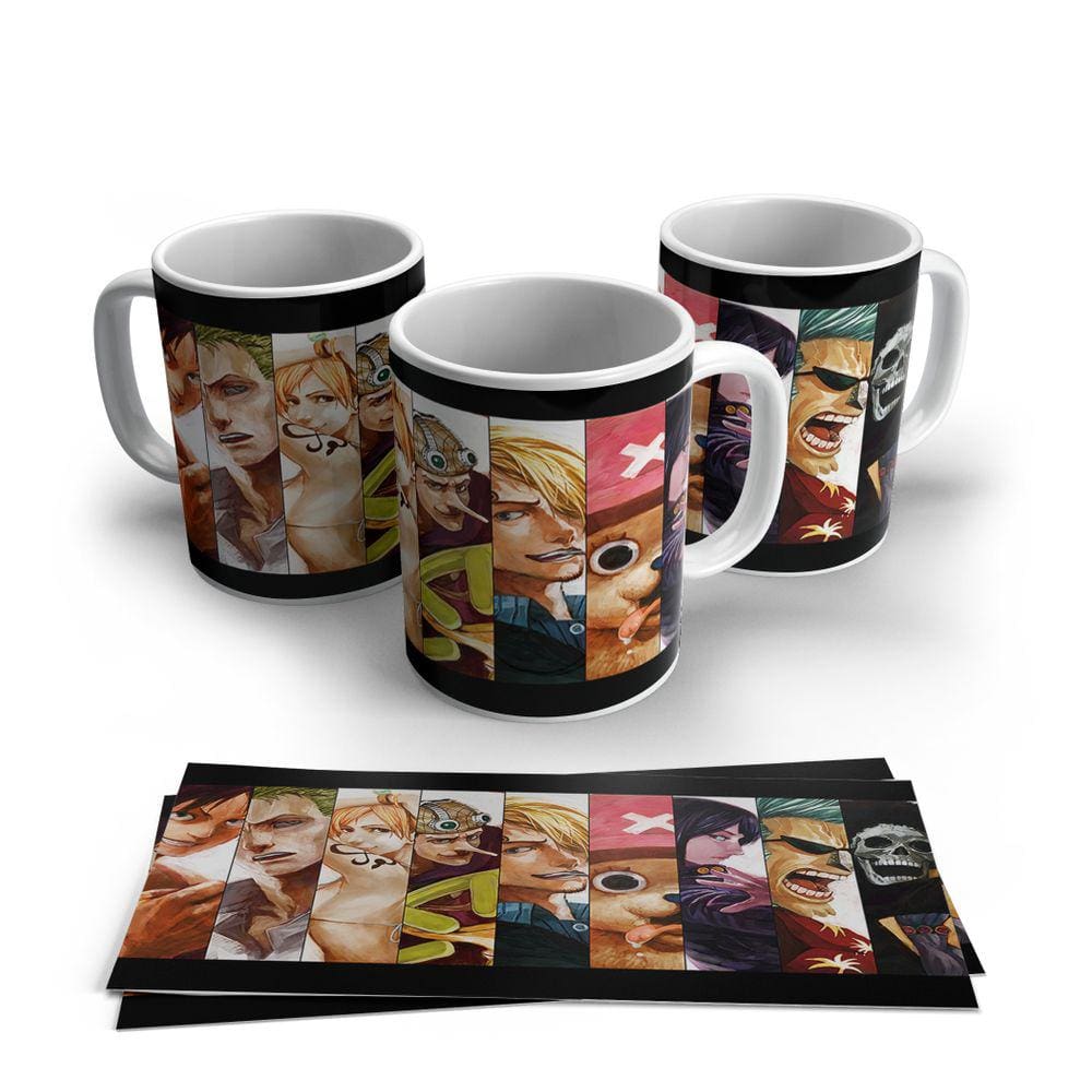 Caneca de Porcelana One Piece Modelo 034