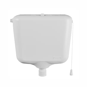 Caixa de Descarga Astra Branca Controlada 9 litros Elevada