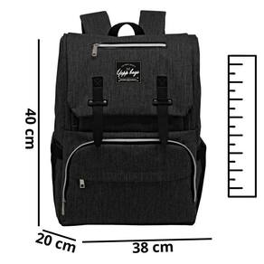 Mochila Maternidade Impermeável Unissex MF8141 - Preto