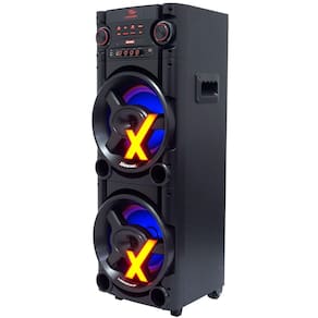 Caixa Som Amplificada Bluetooth 1300W Rms Woofer Mp3 Usb Led Tws Bivolt ACA 1300 New X