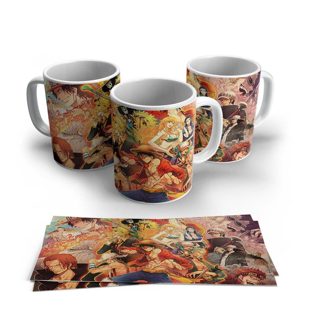 Caneca de Porcelana One Piece Modelo 020