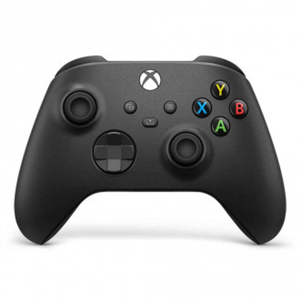 Controle XBOX Carbon BLACK QAT-00007 Microsoft