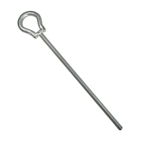 Parafuso Longo OLHAL M12 X 250MM Galvanizado Fosco