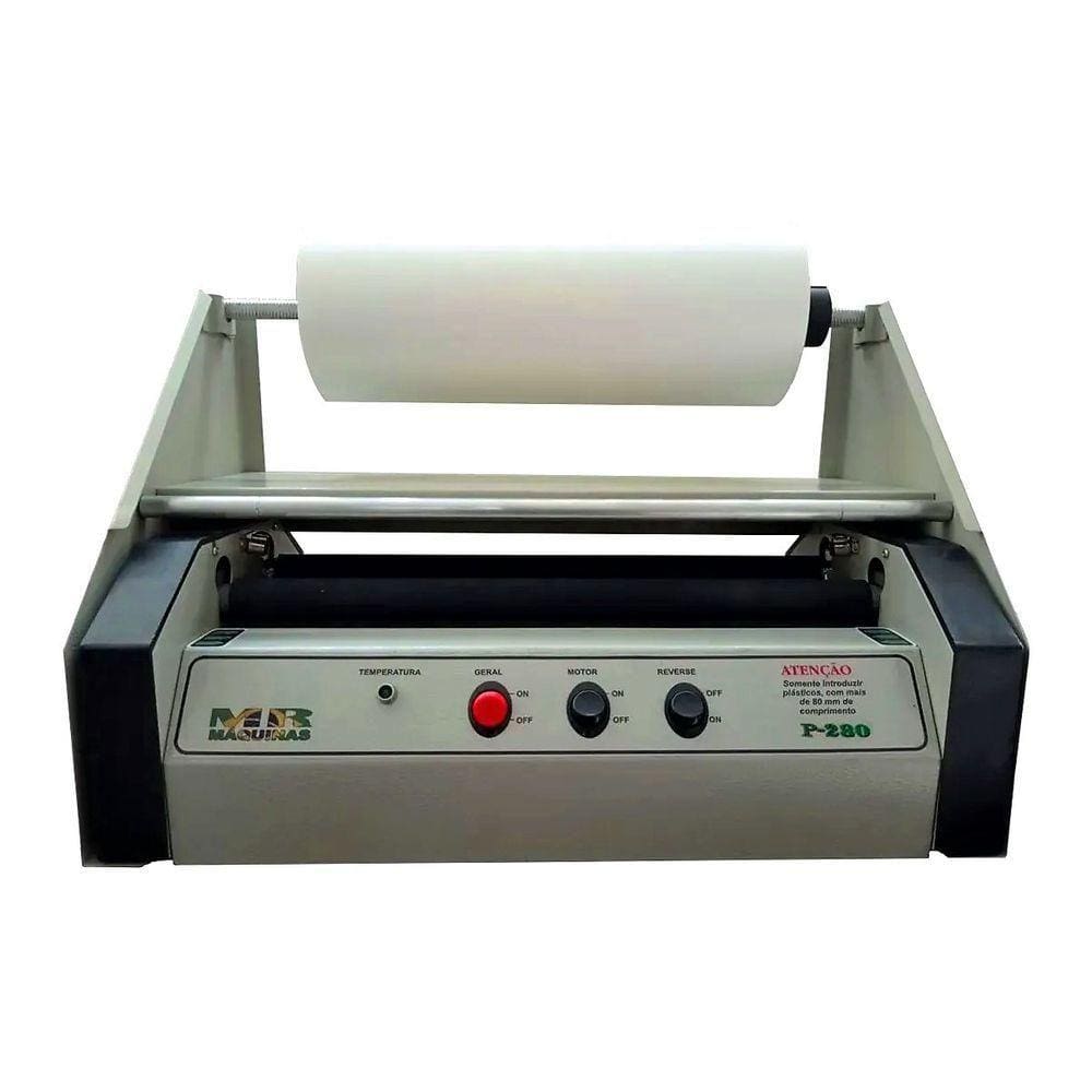 Plastificadora P280 Com Suporte E Bobina Fosco Bopp 24cm