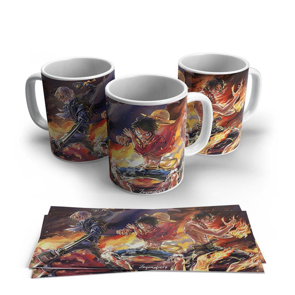 Caneca de Porcelana One Piece Modelo 016