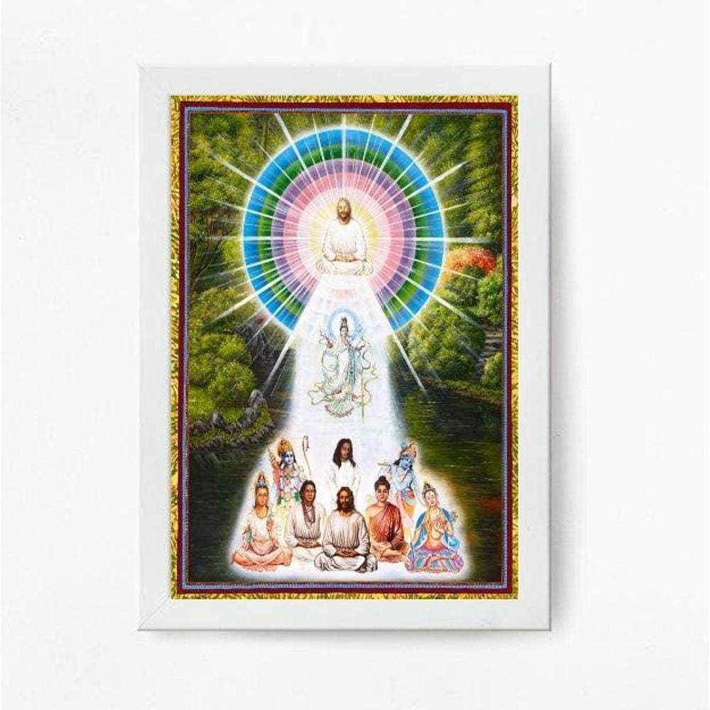 Quadro Decorativo Tenha Coragem - 33x24cm