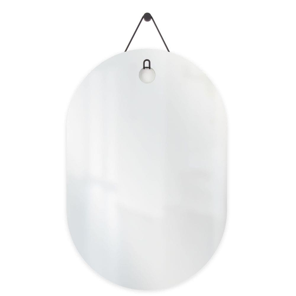 Espelho Decorativo Aramado Wire Polygon Preto 60X40 Oblongo