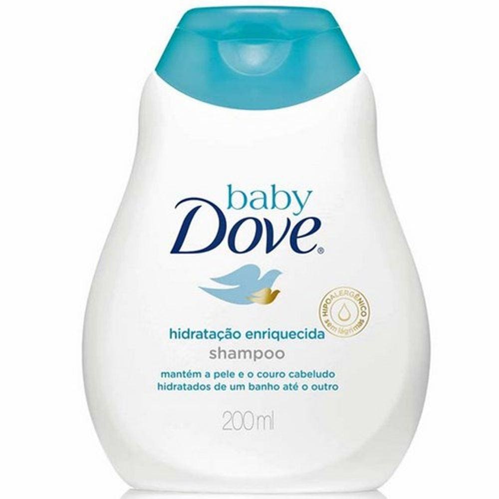 Shampoo Baby Dove Hidratação Enriquecida 200ml