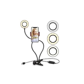 Selfie Ring Light Com Sup Para Celular Com Luz De Ubeesize