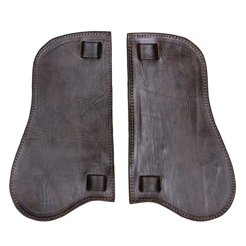 Paralama para Selas de Couro Marrom Bronc-Steel 35076