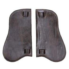 Paralama para Selas de Couro Marrom Bronc-Steel 35076