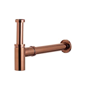 Sifão Para Lavatório De Banheiro Purus Pingoo.casa - Dourado Rose