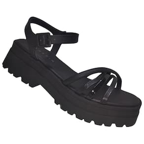 Sandália Plataforma Ramarim 23-38201 Feminina - Preta