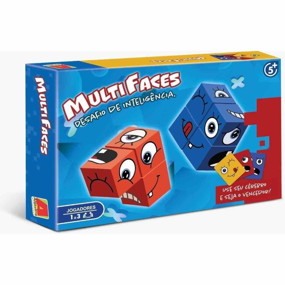 Jogo Multi Faces - Desafio De Inteligência - Algazarra