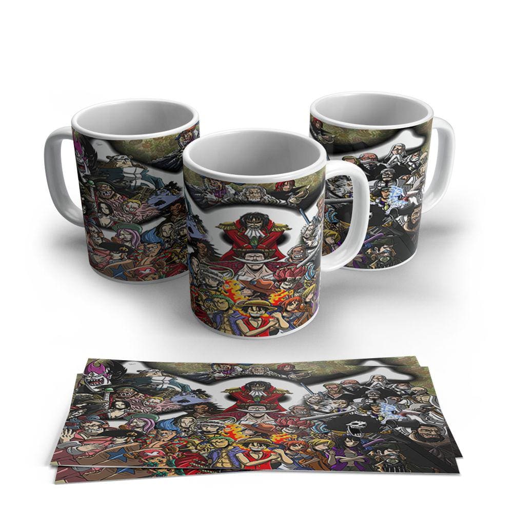 Caneca de Porcelana One Piece Modelo 012