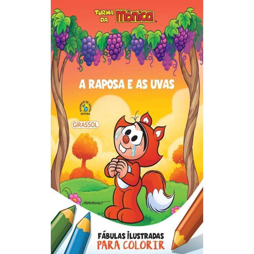 TURMA DA MÔNICA - FÁBULAS ILUSTRADAS PARA COLORIR - A MENINA DO LEITE -  Dois Pontos