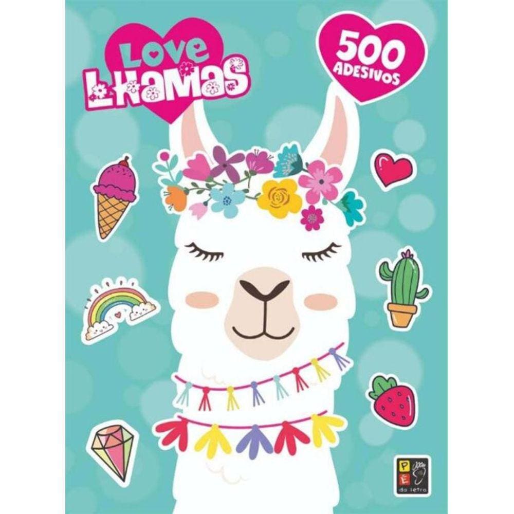 Love Lhamas - 500 Adesivos
