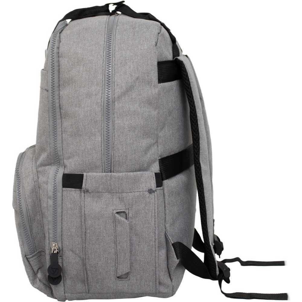Mochila Maternidade Poliéster Cinza Yins 20L