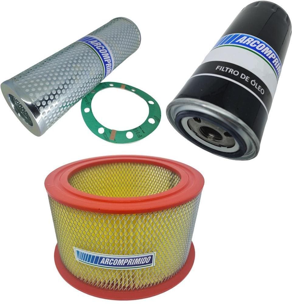 Kit de Filtros Similares do Compressor Chiaperini Copa 30 G2