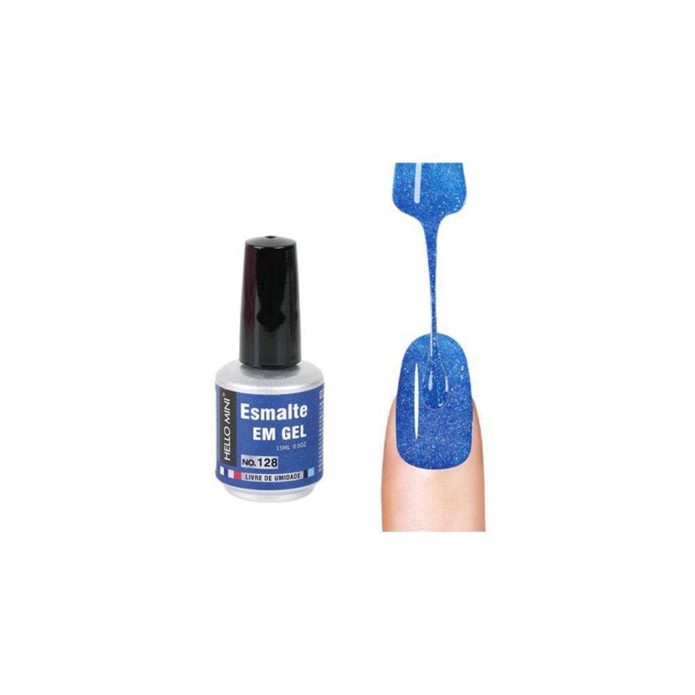 Gel Polimento Colorido Hello Mini - Acabamento Duradouro