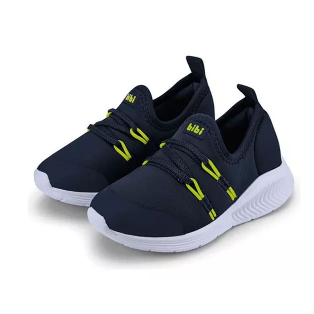 Tênis Infantil Menino Bibi Fly Baby Naval 20 Ao 27 Antiderrapante
