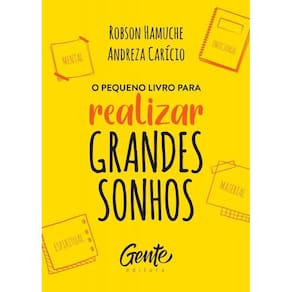 Livro para grandes sonhos: Pequeno, novo e inspirador