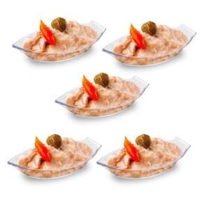 Forminha Barco Canapé 100 ml  Kit C/5
