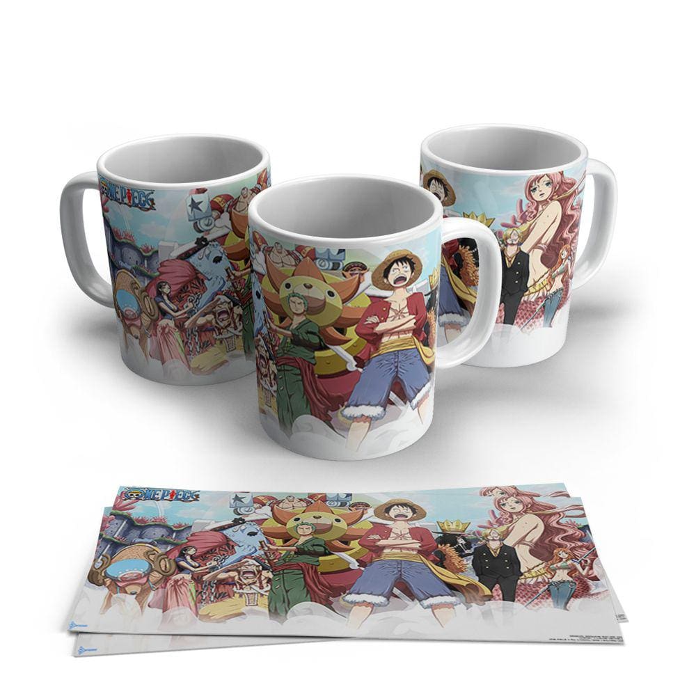 Caneca de Porcelana One Piece Modelo 008