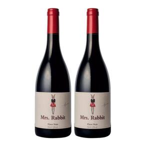 Kit 2 Vinhos Mrs. Rabbit Pinot Noir Tinto França 750ml