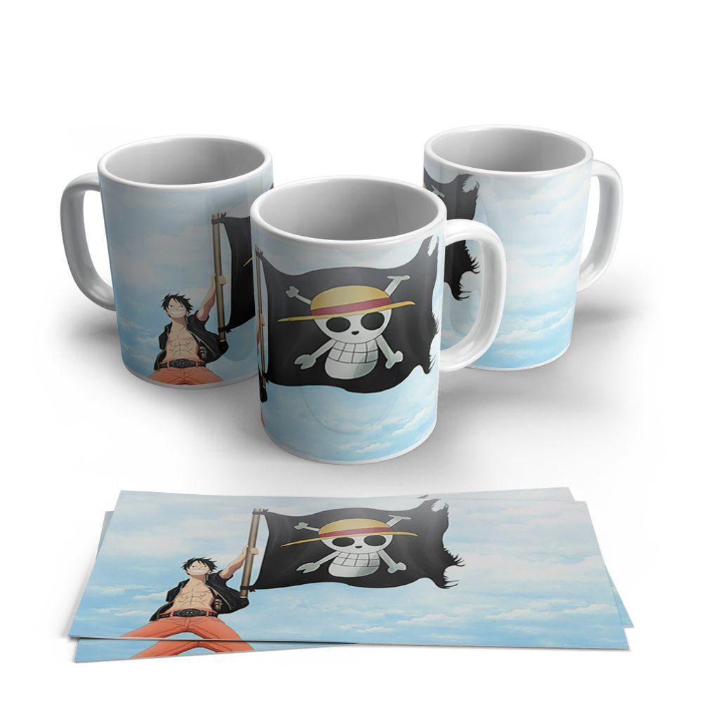 Caneca de Porcelana One Piece Modelo 024