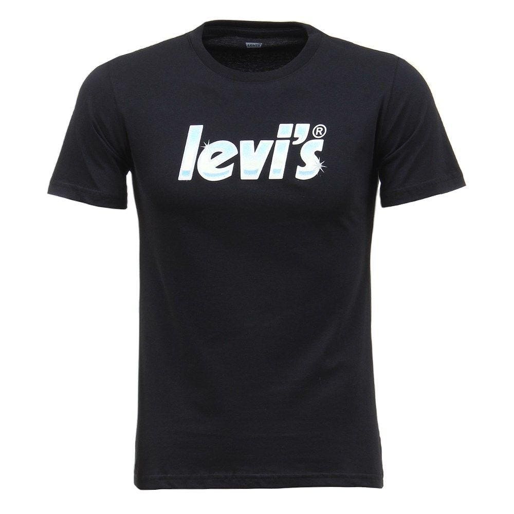Camiseta Masculina Preta Levi`s 35087